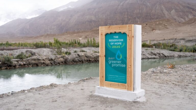 Bisleri International, LAHDC and Ladakh Marathon Restore a 12 Lakh Litre Water Reservoir in Ladakh’s Nubra Valley