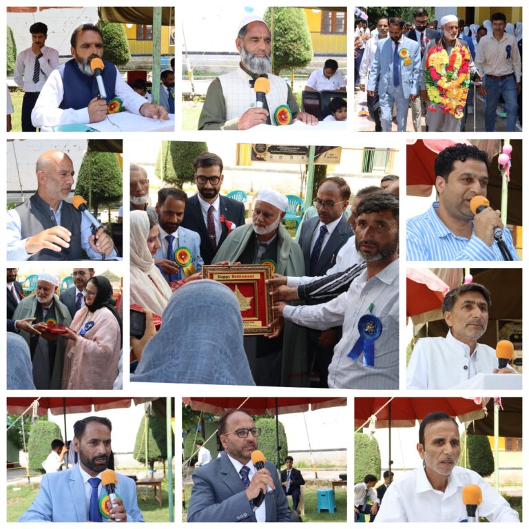 Retirement Function Held in Honour of Mushtaq Ahmad Lone, Principal BHSS Nagri Malpora